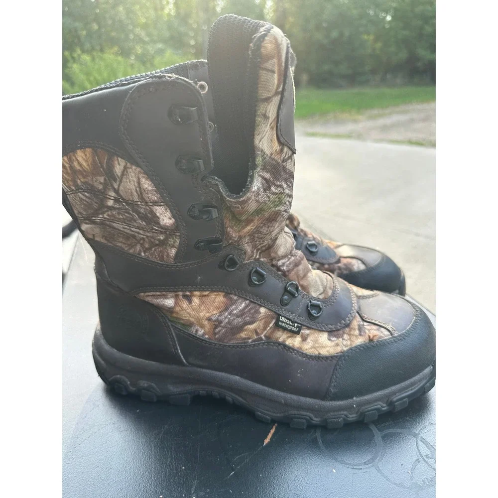 Irish Setter Red Wing Vaprtrek 2850 Hunting Boots Camo 600g Thinsulate Mens 12